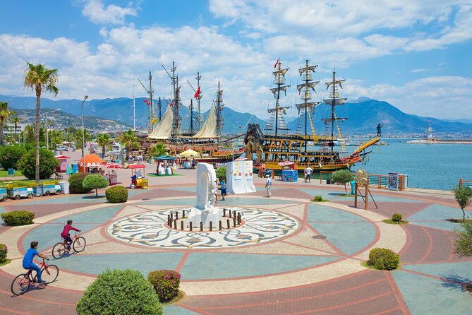 Alanya Cable Car, Boat Trip and Dimcay Tour - The Shipyard and Red Tower Area: Symbols, Photos, and Quick Walking