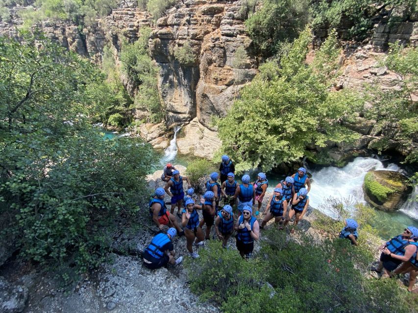 Alanya/City of Side: Canyoning, Rafting and Ziplining Tour - Rafting the Koprucay River: whitewater fun with a real lunch break