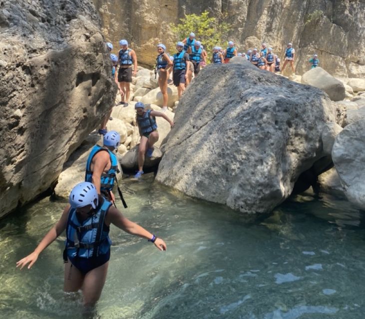 Alanya/City of Side: Canyoning, Rafting and Ziplining Tour - Ziplining across the Koprucay River: short, sweet, and a nice change of pace
