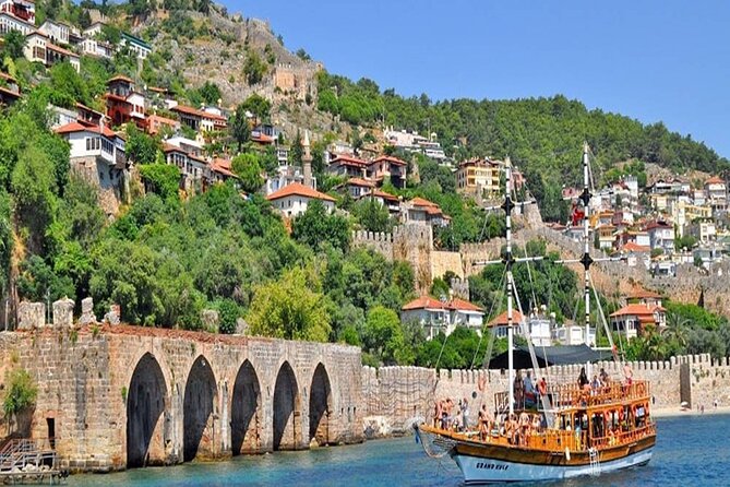 Alanya City Tour From Side With Boat Trip And Lunch - Alanya Limanı boat trip: castles and towers from the water