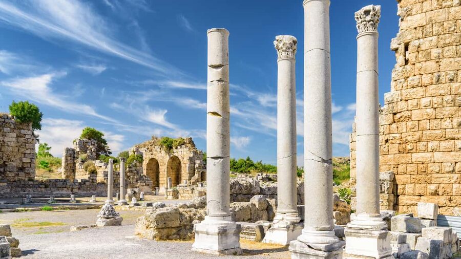 Ancient Perge, Aspendos Amphitheater, Waterfalls Guided Tour - Getting From Side: Pickup, Bus Comfort, and Walking Realities
