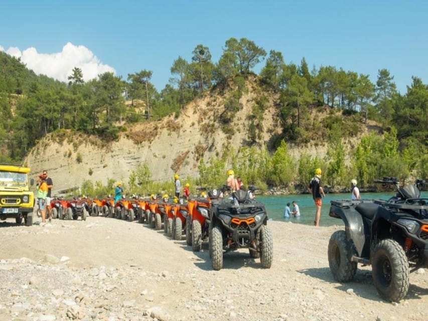 City of Belek/Side: Quad Safari Adventure + Transfer - Pickup zones across Manavgat, Belek, Side, and Evrenseki