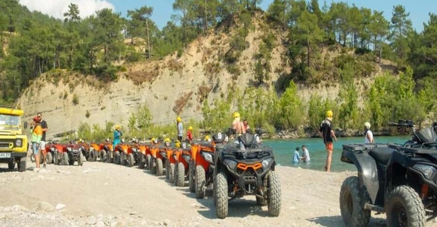 City of Belek/Side: Quad Safari Adventure + Transfer - Timing and transfers: how the 4 hours really work