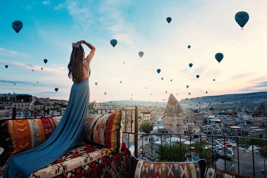 City of Side: 2-Day Cappadocia, Cave Hotel, & Balloon Tour - Day 2 Sunrise Balloon and the Three Beauties to Chavuşin Route