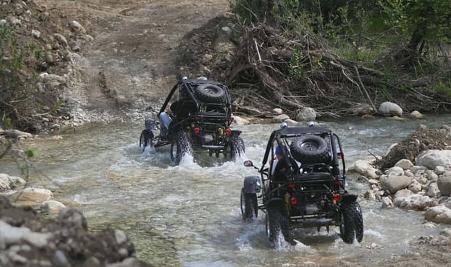 City Of Side Buggy Safari Adventure With Hotel Transfers - Showers, photo viewing, and how the keepsakes work