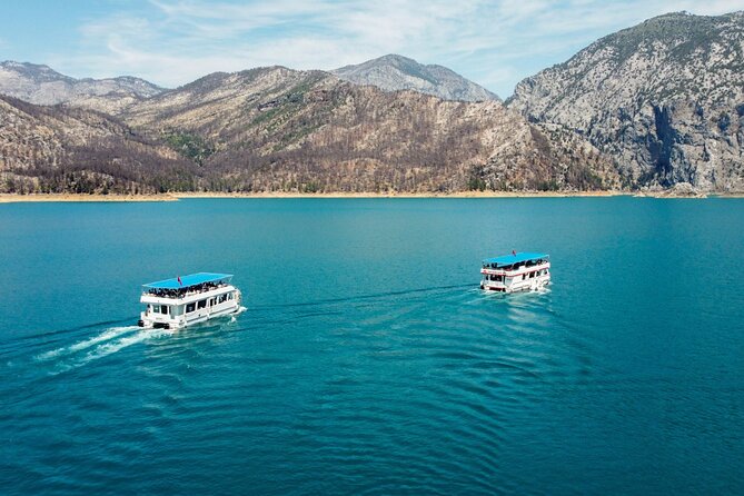 City of Side: Electric Catamaran Cruise & Lunch & Waterfall - Manavgat Dam photo break: the quick view that pays off