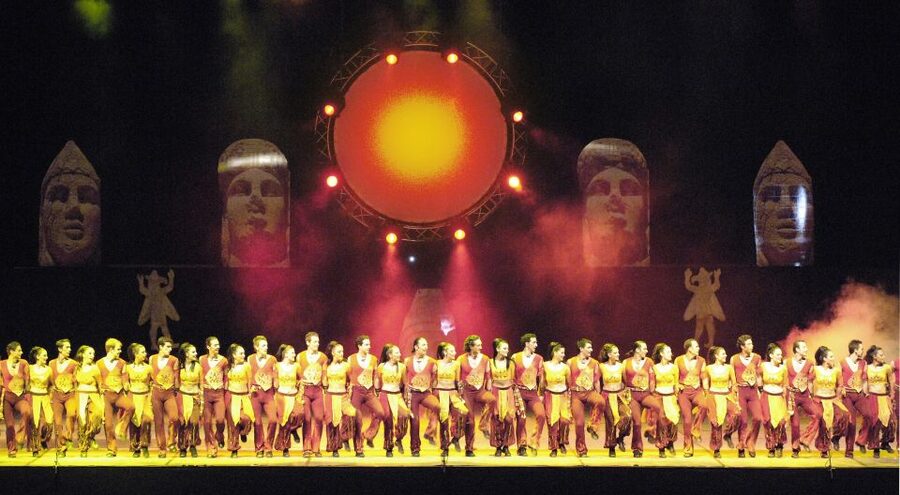 City of Side: Fire of Anatolia Dance Show Ticket & Transfer - Side Pickup to Aspendos Arena: the Bus Ride That Sets the Mood