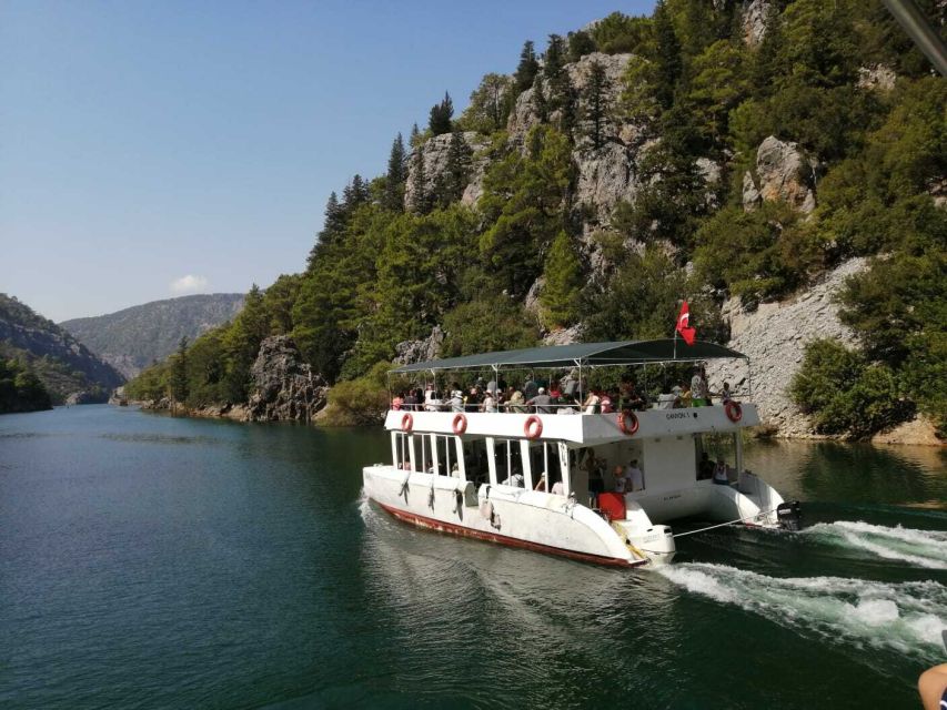 City of Side: Green Canyon Boat Tour with Lunch and Drinks - Green Canyon From Side: What You Get for About $30