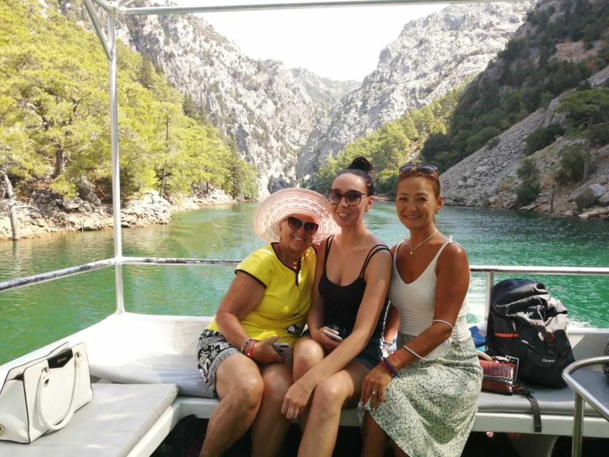 City of Side: Green Canyon Boat Tour with Lunch and Drinks - Pickup, Oymapınar Dam, and Staying On Track