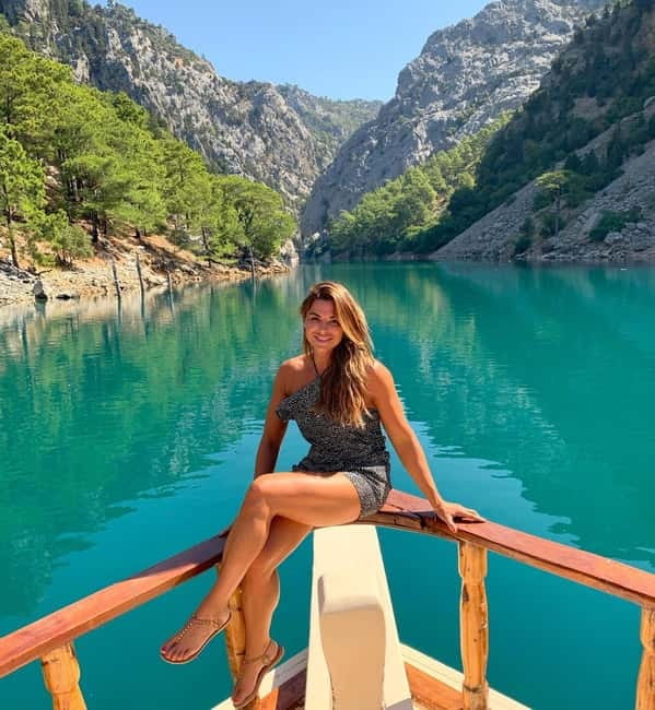 City of Side: Green Canyon Boat Trip w/Unlimited Soft Drinks - The Swimming Break: Time to Cool Off in Turquoise Water