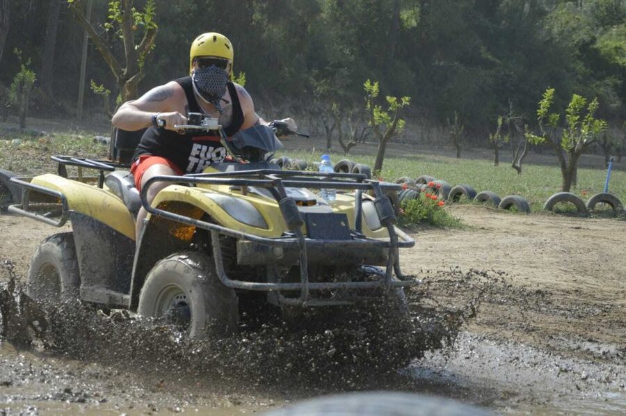 City of Side: Guided Quad Bike Riding Experience - How the Side-to-Taurus route plays out in real time