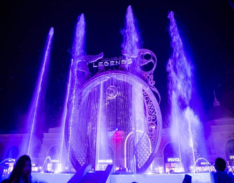 City of Side: Land of Legends Transfer & Boat Parade Show - The Land of Legends schedule: how to use your free time well