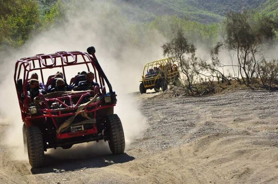 City of Side: Quad, Buggy, Rafting & Zipline Tour with Lunch - Rafting on Cold, Foamy Water: Safety and Getting Wet