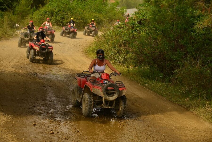 City of Side: Quad Safari Experience with Hotel Transfers - First 10 km Loop: Manavgat River Air and Taurus Mountain Turns