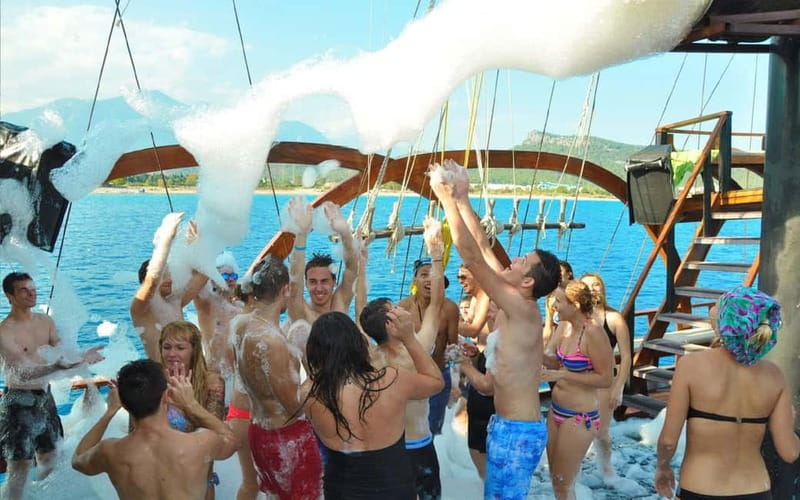 Dolphin Island Boat Trip with Swimming & Lunch - River cruise before the Mediterranean: shipyards, turtles, and easy views