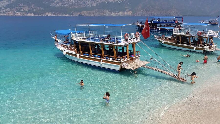 From Alanya, Side To Adrasan Suluada Boat Tour with Lunch - Suluada Beach swim stop: best views, shared water