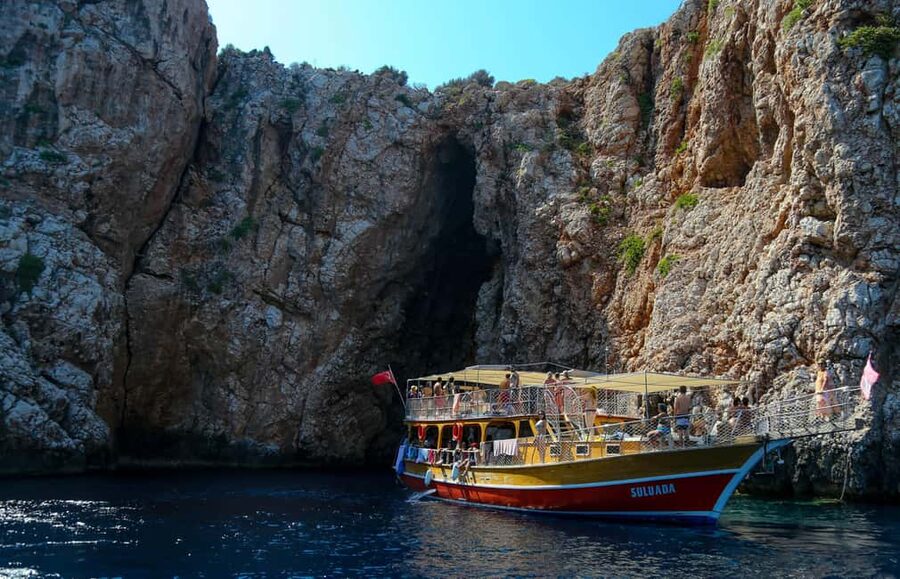 From Alanya, Side To Adrasan Suluada Boat Tour with Lunch - Natural water springs: a quick stop with a purpose