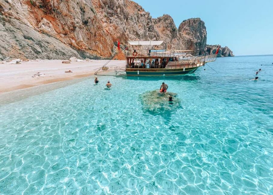 From Alanya, Side To Adrasan Suluada Boat Tour with Lunch - The Cave of Love: short, famous, and photo-friendly