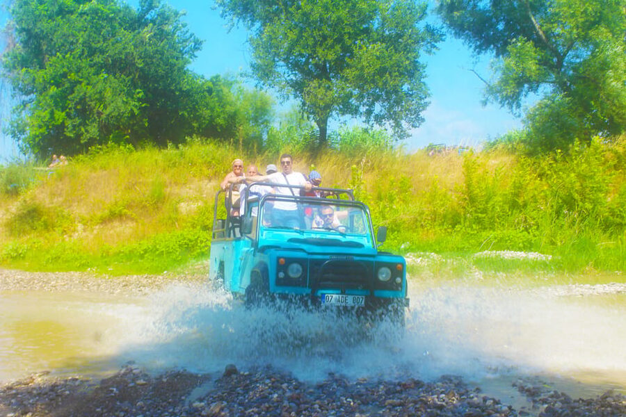 From City of Side: Adventure Jeep Safari Tour - How safe is the fun? Kids, noise, and making sure stops actually happen