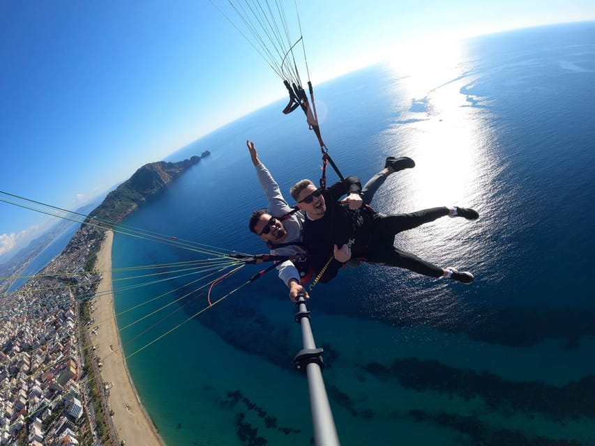 From City of Side: Alanya Tandem Paragliding w/ Beach Visit - Hotel Pickup in Side: Worth It, With One Caution