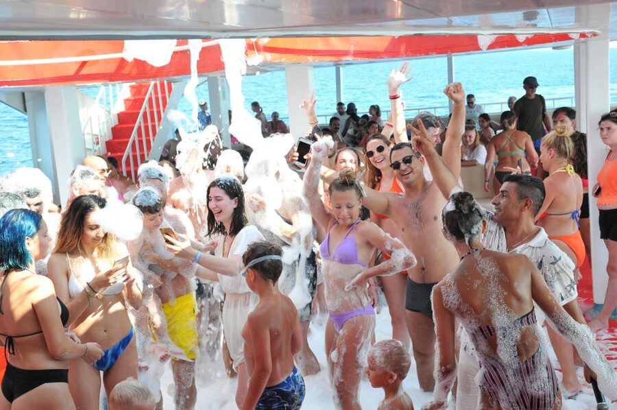 From city of Side: Half Day Boat Tour with Lunch - Dolphin Chances While You Watch Your Wake