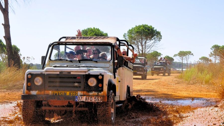 From City of Side: Jeep Safari Adventure Tour for All Ages - Green Canyon and Oymapinar Dam: Big Views From the Jeep Route