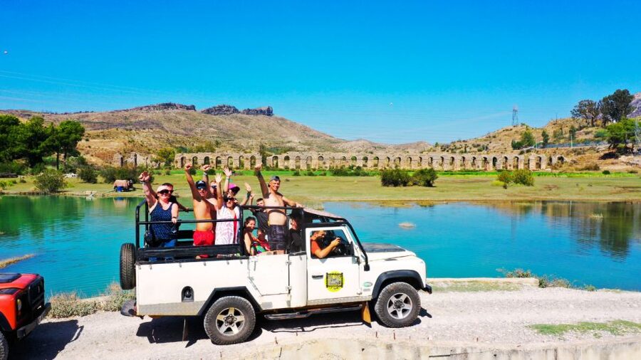 From City of Side: Jeep Safari Adventure Tour for All Ages - Manavgat Waterfall: Short Nature Break, Plan for the Entrance Fee