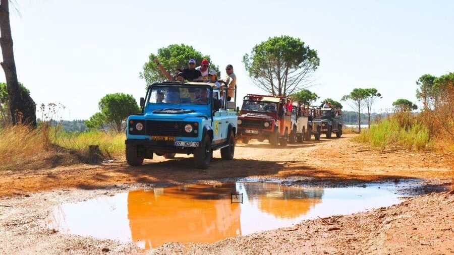 From City of Side: Jeep Safari Adventure Tour for All Ages - Pickup Around 09:00 and the Taurus Mountains Off-Road Phase