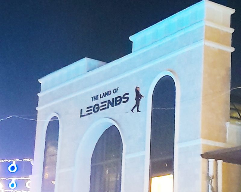 From city of Side Land of Legends Night Show - Entering Land of Legends at Night: Atmosphere, Scale, and Flow