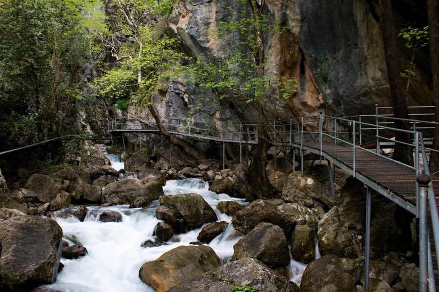 From City of Side: Sapadere Canyon Tour with Pickup & Lunch - Cave-entrance views and the optional Dwarves Cave stop
