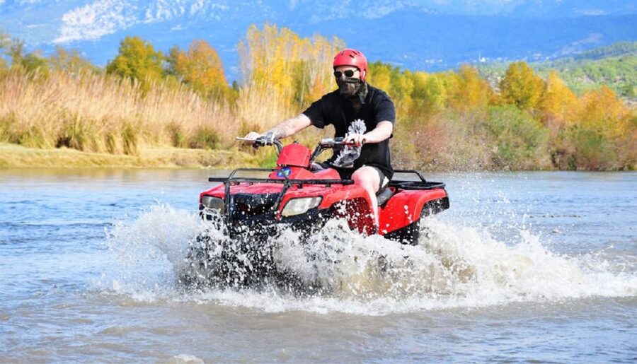 From city of Side: Taurus Mountains Quad ATV Tour - Hotel pickup from Side and the 30-minute transfer to the quad station