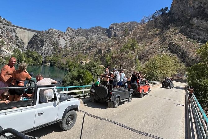 Full Day Jeep Safari in Side and Manavgat - Oymapınar Dam area: Turkish pancakes, water wars, and a viewpoint break