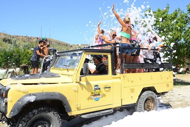 Green Canyon: Side Jeep Safari with Lunch & Waterfall & Boat Trip - Manavgat Dam and Green Lake: photos, lunch, and a real boat break