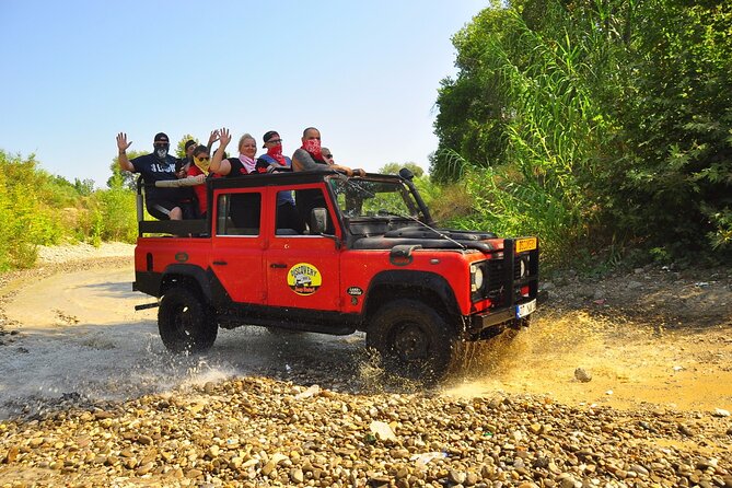 Green Canyon: Side Jeep Safari with Lunch & Waterfall & Boat Trip - Side-area pickup: the schedule you’ll want to screenshot