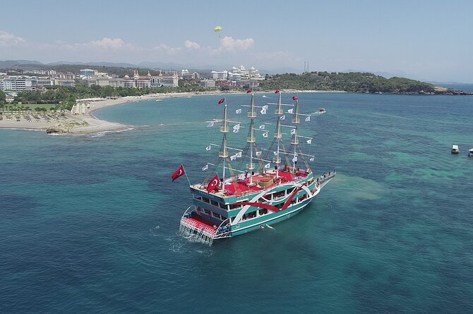 Half Day Boat Tour in Side, Turkey - Side’s Apollo Temple photo stop and Caretta Bay foam party