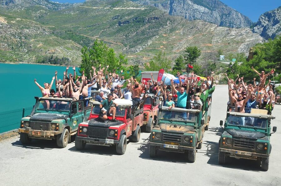 Jeep Safari-Lunch-Boat-Canyon-Waterfall-Foam,Water Party - Manavgat Waterfalls: quick scenic payoff, with an optional entrance