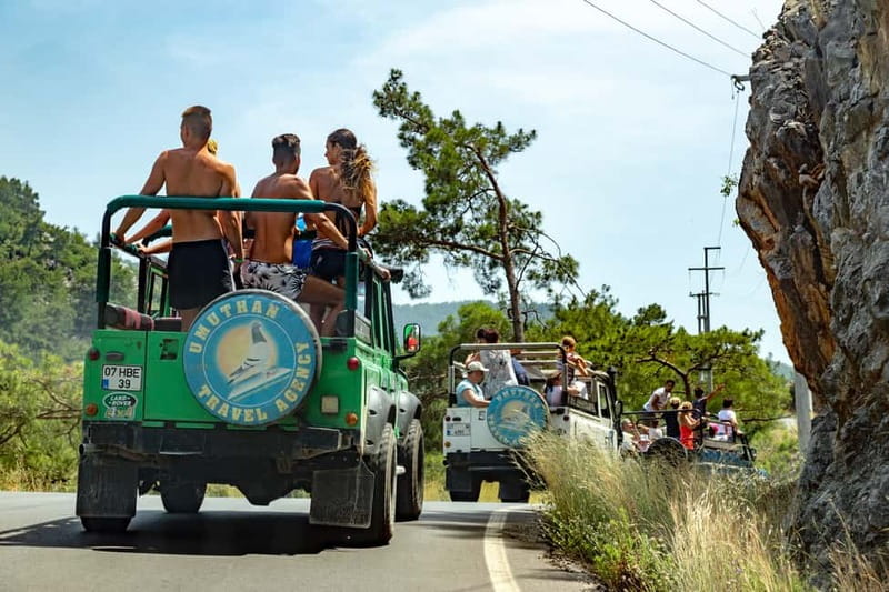 Rafting & Jeep Safari Adventure in Koprulu Canyon - Adler (Eagle) Canyon in a 4x4: off-road scenery with a catch