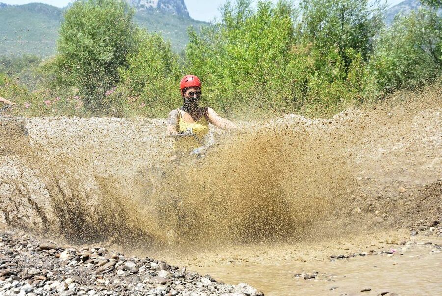 Rafting & Quad Safari Combi Tour - Quad Safari Circuit: The Training Film, Two Test Drives, Then the Real Ride
