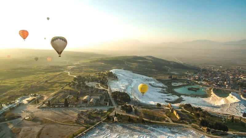 Side/Alanya: Pamukkale Hot Air Balloon Flight w/Lunch - Open-Buffet Lunch in Pamukkale: What’s Included, What to Expect