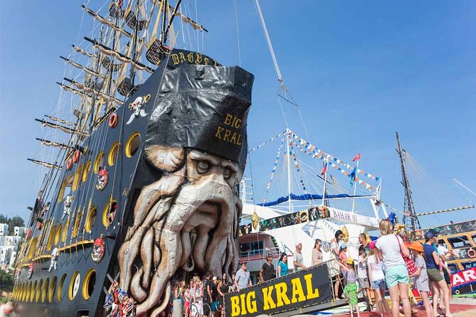 Side-Alanya: Pirate Yacht Tour (Legend Big Kral) with Lunch-Drink - A Pirate-Yacht Day Around Alanya’s Coastline