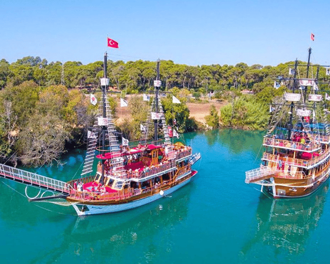 Side: Blue Lagoon Boat Trip with Swimming & Sunbathing - Getting to Side Harbor and the Early Cruise Vibe
