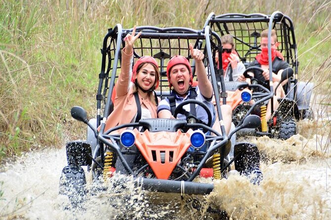 Side Combo Tour 3 in 1 Adventure Rafting Buggy And Zipline - Buggy ride: beginner-friendly fun, but plan for mud and tempo