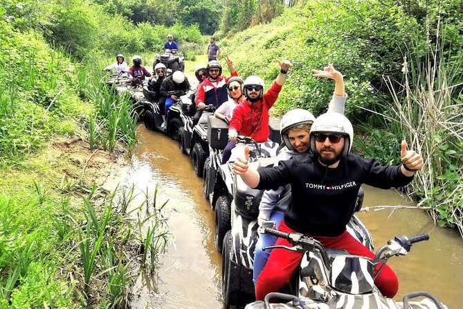 Side Combo Tour 3 in 1 Adventure Rafting Quad Zipline Exprience - 4WD choice at the canyon: Jeep vs buggy vs ATV quad