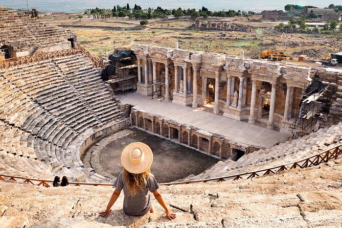 Side Express Pamukkale &Hierapolis Day Trip w/Lunch & Pickup - Lunch at the restaurant: included buffet, extra drinks