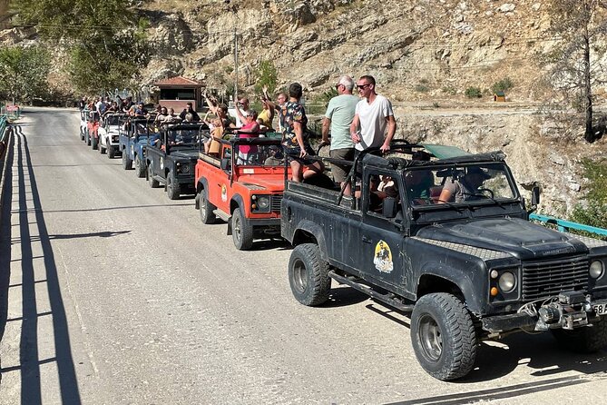 Side Jeep Safari With lunch included - Green Canyon: lunch for real, then mini water park slides