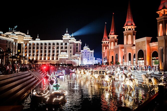 Side Land of Legends Night Shows Tour With Boat Parade - Side Pickup to Land of Legends: Where Time Usually Starts