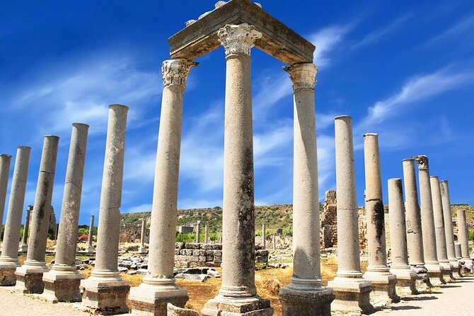 Side / Manavgat : Guided Perge Aspendos & Kursunlu Waterfall Tour - Group Size, Pacing, and Comfort on a 46-Person Max Tour