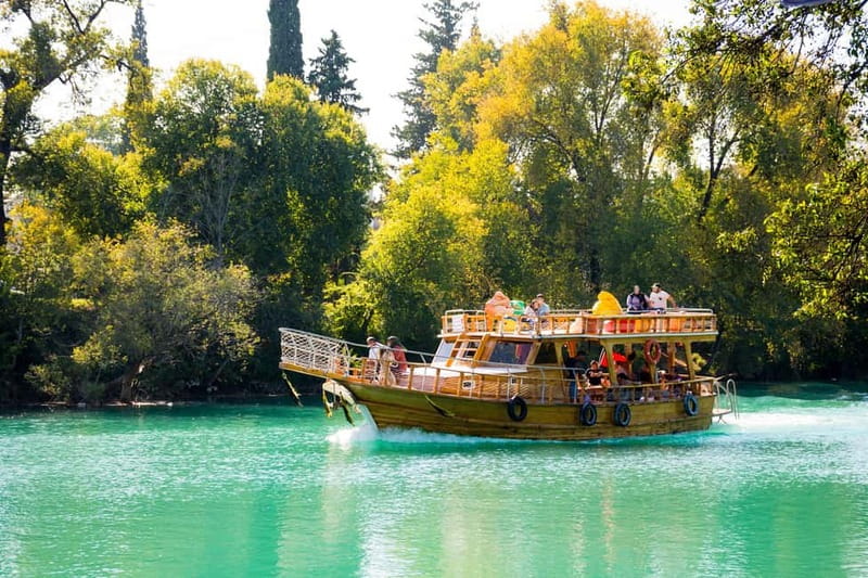 Side: Manavgat River Boat Trip & Grand Market w/ Lunch - Getting picked up (Side) and transferred to Manavgat