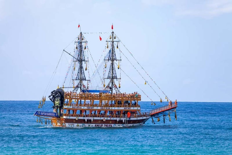 Side: Pirate Boat Trip with Lunch & Swimming Stops - Key highlights you’ll care about
