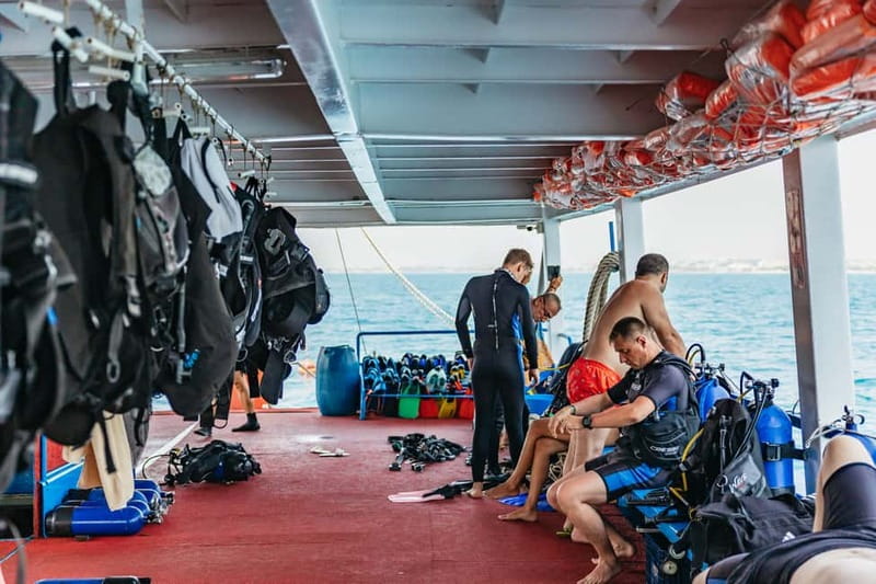 Side: Scuba Diving, Underwater Museum, 2 Dives incl. Lunch - Snorkeling options for non-scuba participants